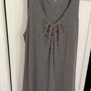 Eileen Fisher sleeveless top Size XL
